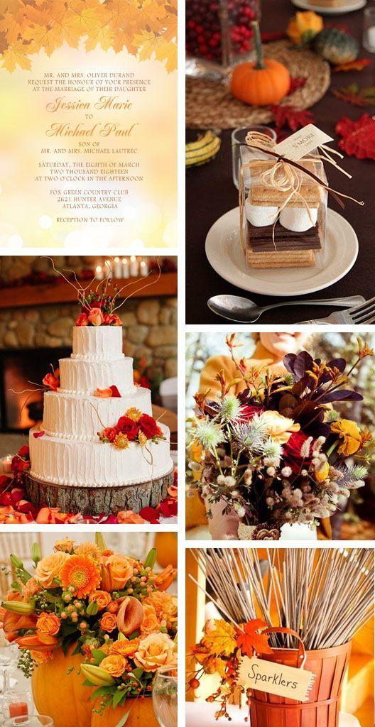 Wedding - Fall Wedding Ideas