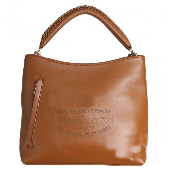زفاف - Louis Vuitton LV Parnassea Brown leather Bagatelle Handbag