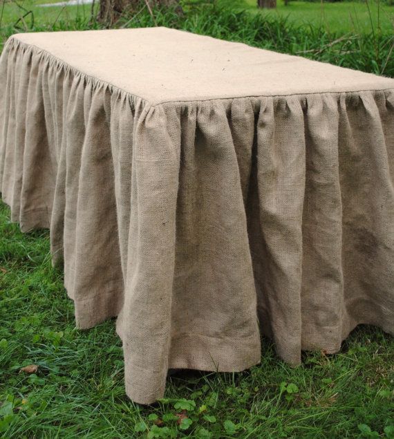 Wedding - Burlap Tablecloth