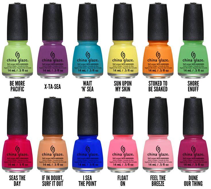 Wedding - China Glaze Off Shore Collection For Summer 2014