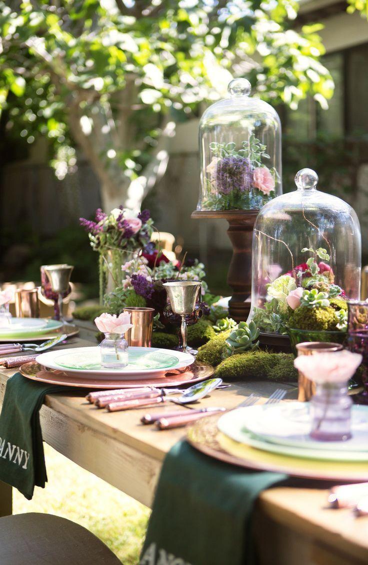 Hochzeit - Garden Party Inspiration schießen aus Poppy & Plum Events