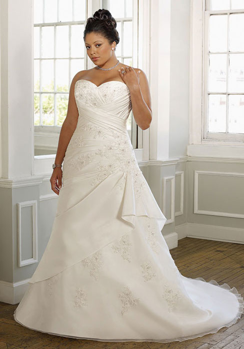 زفاف - plus size wedding dress