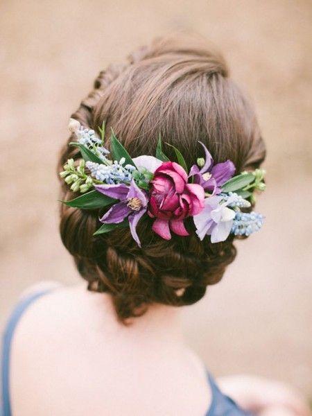 Wedding - Wedding Hairstyle-flower bun