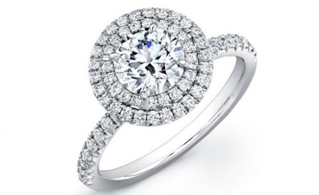 Wedding - Double Halo Engagement Rings