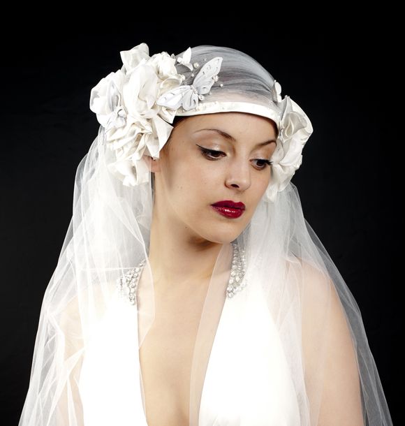 زفاف - فيفيان شريف القبعات ~ خمر مستوحاة الحجاب الزفاف وأغطية الرأس الزفاف ...