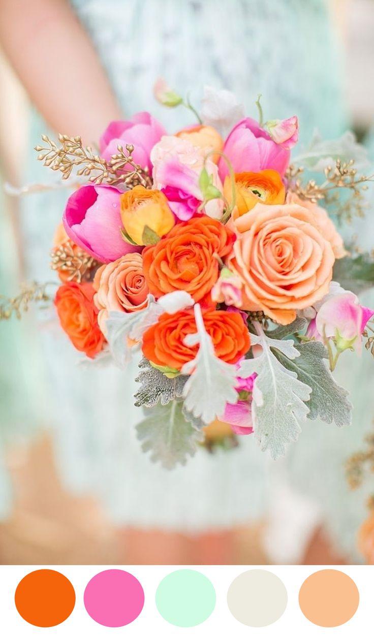 Mariage - 10 Bouquets colorés pour votre jour de mariage!