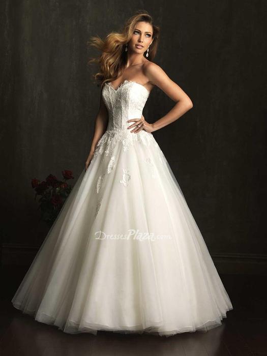 Wedding - Lace Boning Bodice Sweetheart Ball Gown Wedding Dress