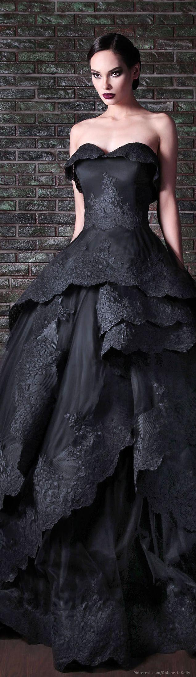 Mariage - Robes ........ Black Beauties
