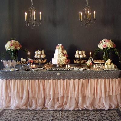Hochzeit - Hochzeits-Dessert Table