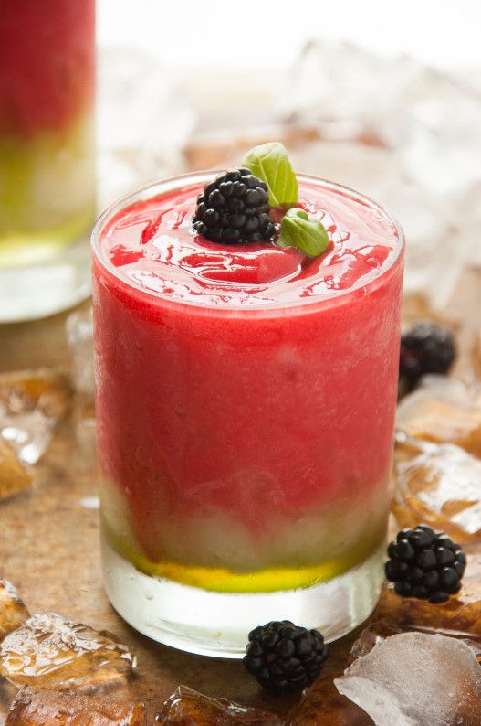 Wedding - Frozen Blackberry Basil Lemonade