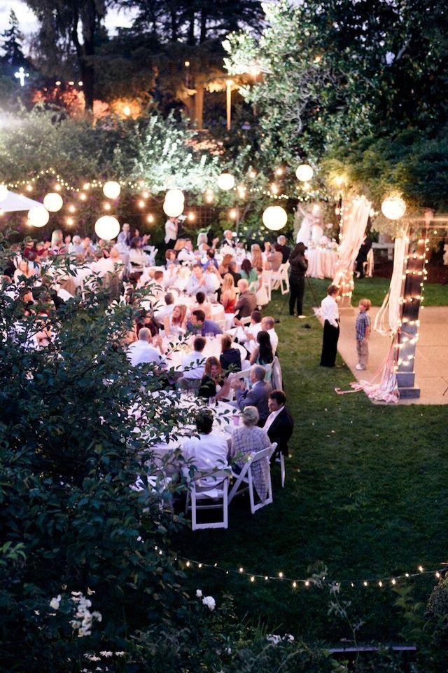 Hochzeit - Hochzeiten-Backyard