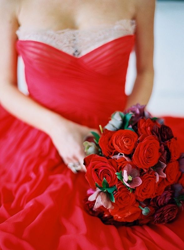Wedding - Red Wedding Dress