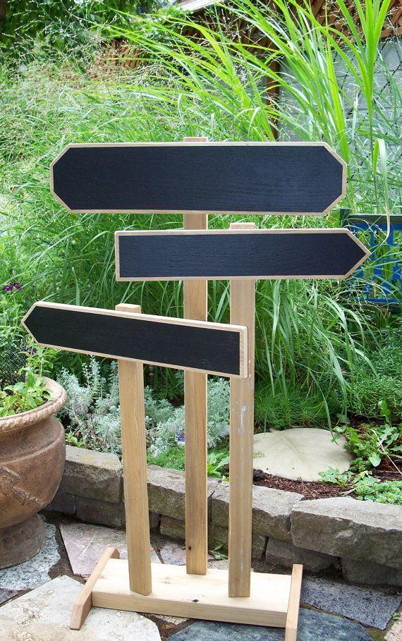 Mariage - Chalkboard Wedding Signs Set Of Three, Event Signs