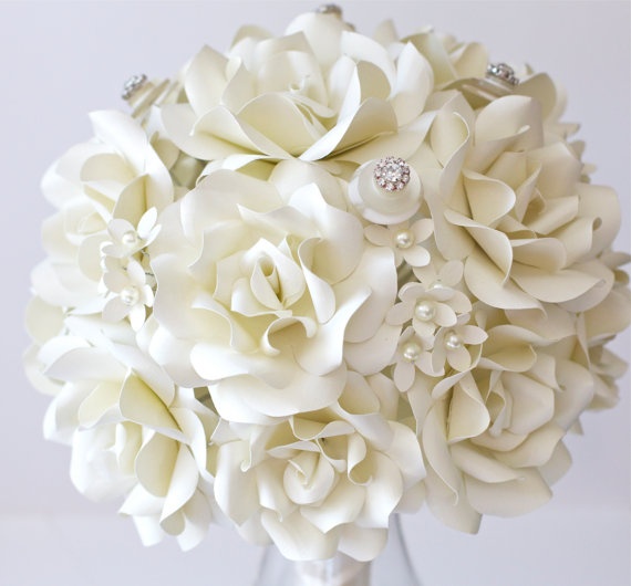 Hochzeit - Paper Wedding Bouquet
