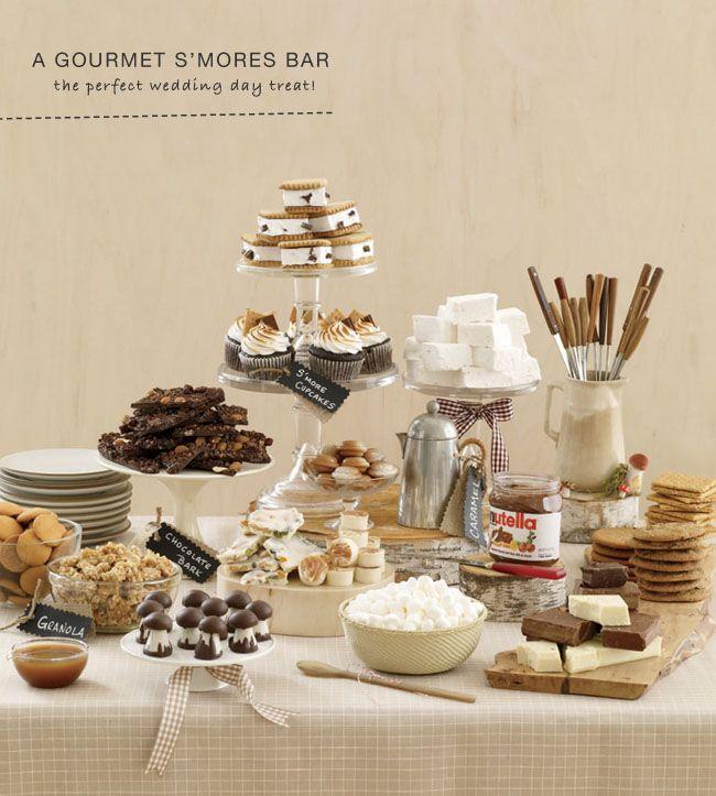 Hochzeit - Gourmet S’mores For Your Wedding