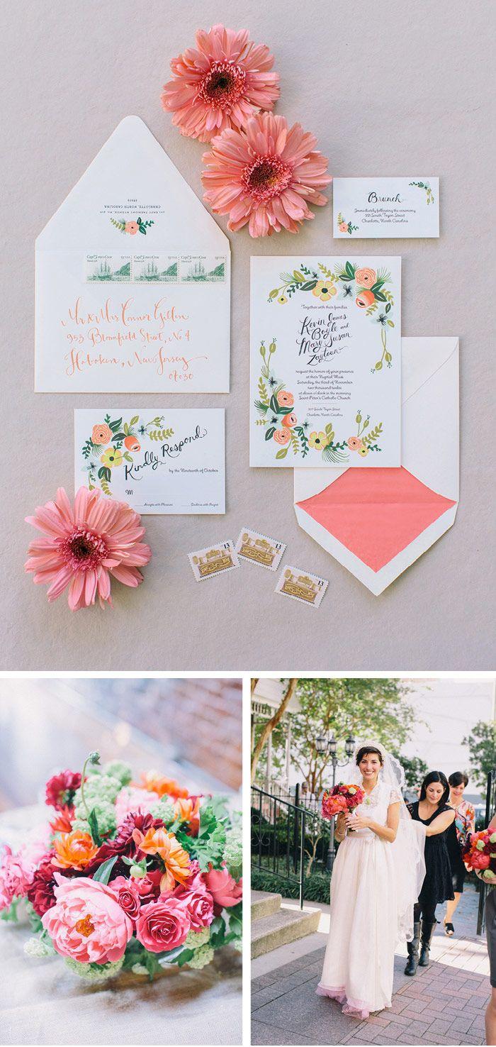 Hochzeit - Paper, Invitations, Save-the-Dates, Menu Cards Etc!