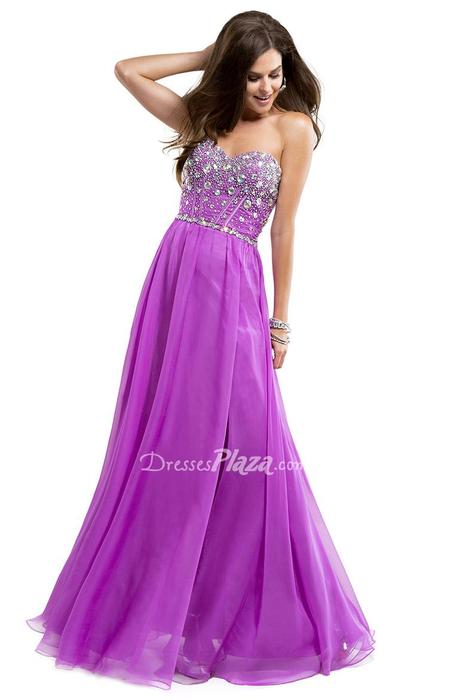 Mariage - Prom Dress with Side Slit
