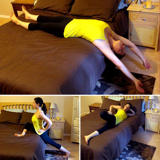 Mariage - Who Needs A Yoga Mat? Stretches You Can Do In Bed