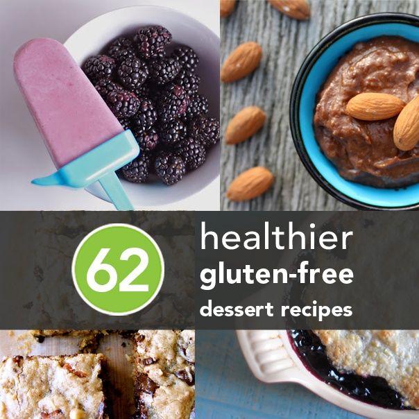 Hochzeit - 62 Healthier Gluten-Free Desserts
