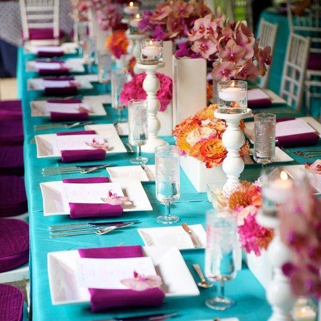 Hochzeit - 35 Incredibly Fun Ways To Add Color To Your Wedding