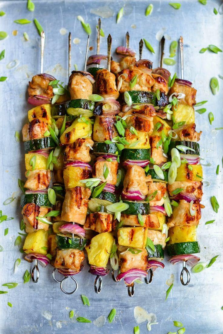 Wedding - Grilled Chicken Skewers With Asian Flavors