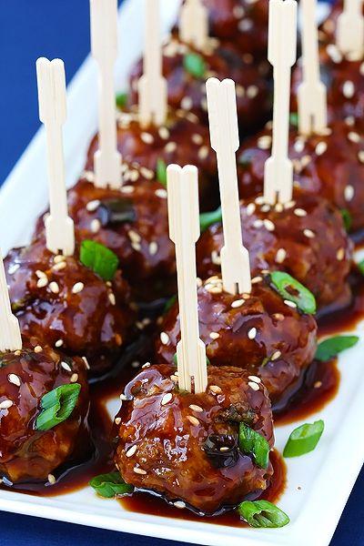 Свадьба - Saucy Asian Meatballs