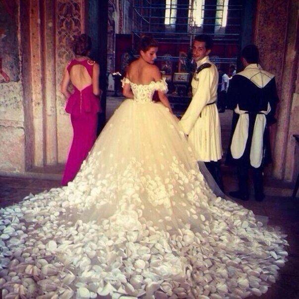 Wedding - Velvet wedding dress