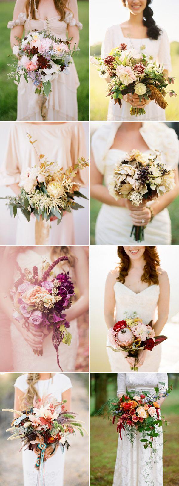 زفاف - 22 Gorgeous Fall Wedding Bouquets