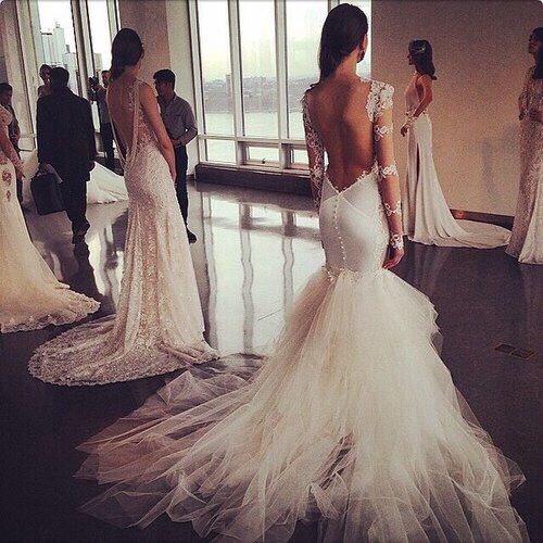 Wedding - Unique white gowns