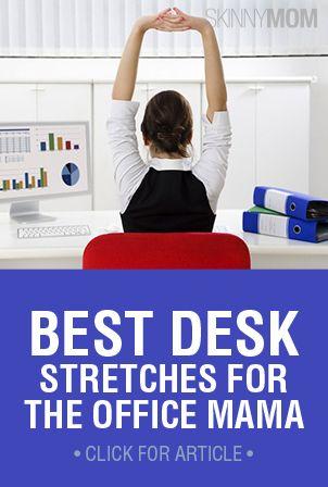 Hochzeit - Best Desk Stretches For The Working Mom