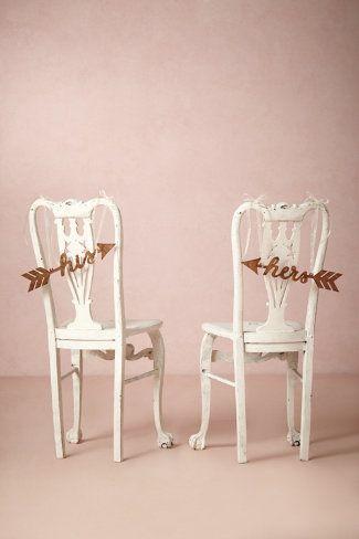 Hochzeit - Sightline Chair Signs