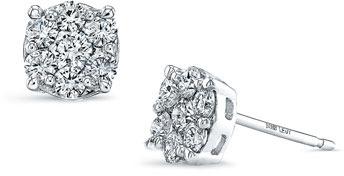 Свадьба - Bony Levy 'Lucky 7' Diamond Stud Earrings (Nordstrom Exclusive)