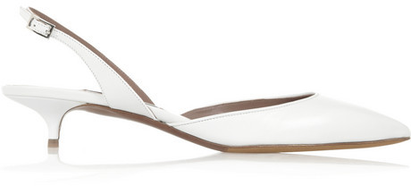 Hochzeit - Tabitha Simmons Lily leather slingback pumps