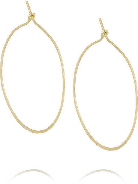 زفاف - Brooke Gregson Hammered 18-karat gold earrings