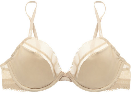 زفاف - Calvin Klein Underwear Icon Bare stretch-satin underwired bra