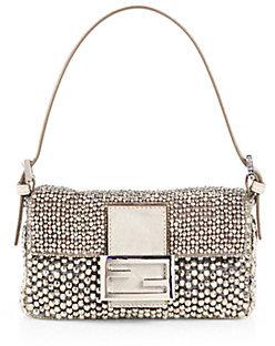 Свадьба - Fendi Beaded Mini Baguette Shoulder Bag