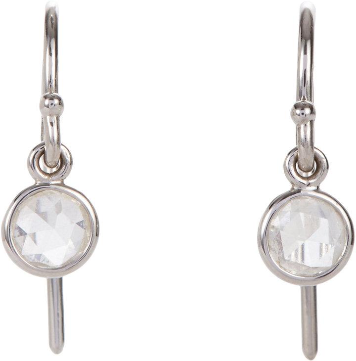 زفاف - Finn Diamond & White Gold Drop Earrings