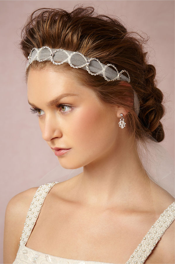 Mariage - Looped Tulle Head Wrap