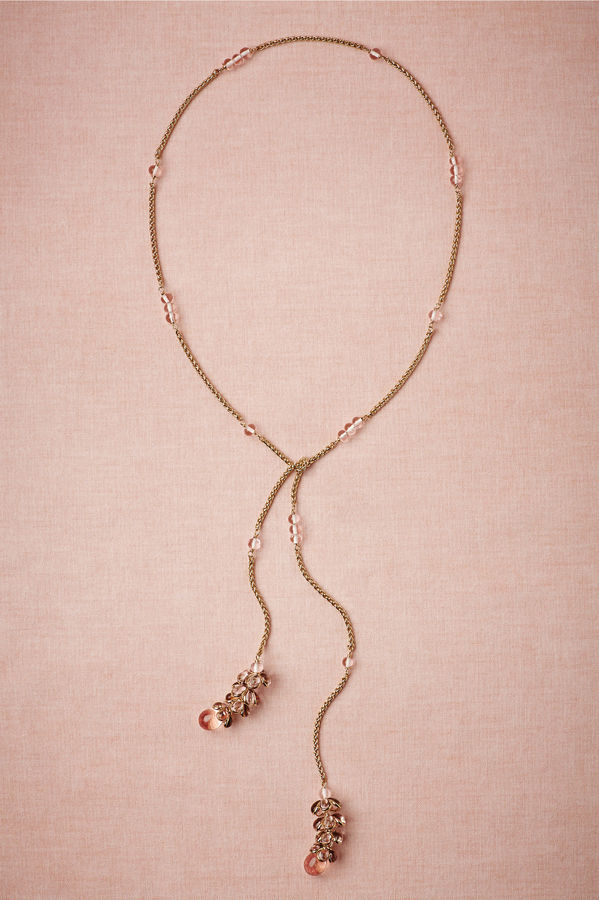 Wedding - Titian Lariat Necklace