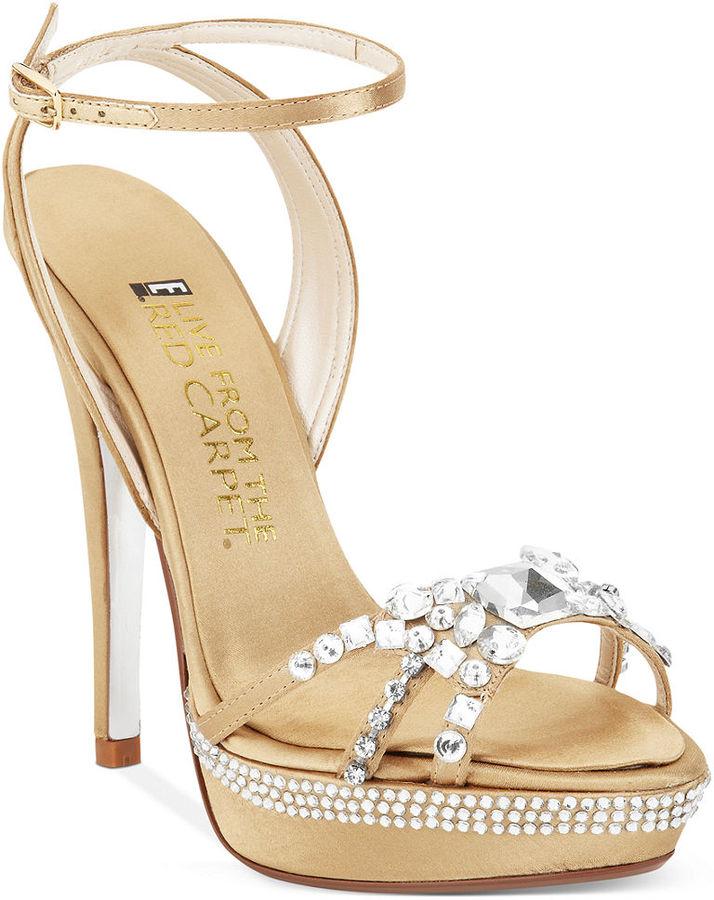 Mariage - E! Live From the Red Carpet Lola Platform Evening Sandals