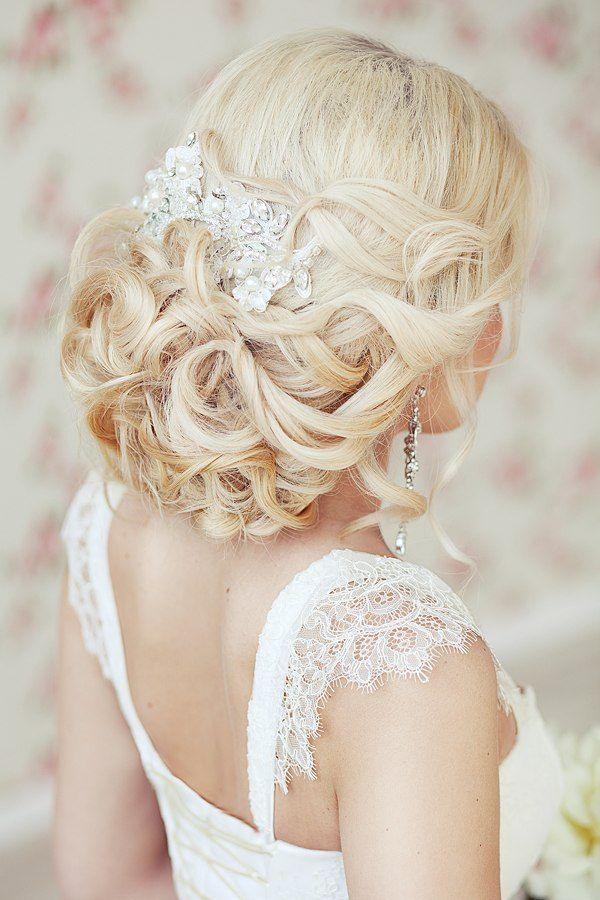 زفاف - stylish bridal hairstyle