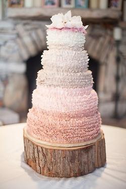 Hochzeit - Pretty Pink Cake