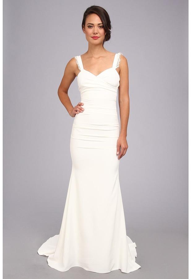 Wedding - Nicole Miller Alexis Low Back Bridal Gown