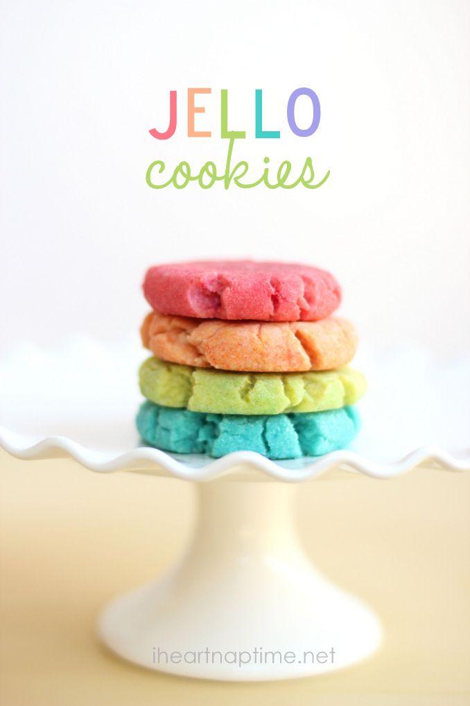 Hochzeit - Jello Cookies & Jello Playdough