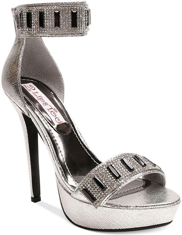 Wedding - Two Lips Too Now Platform Sandals