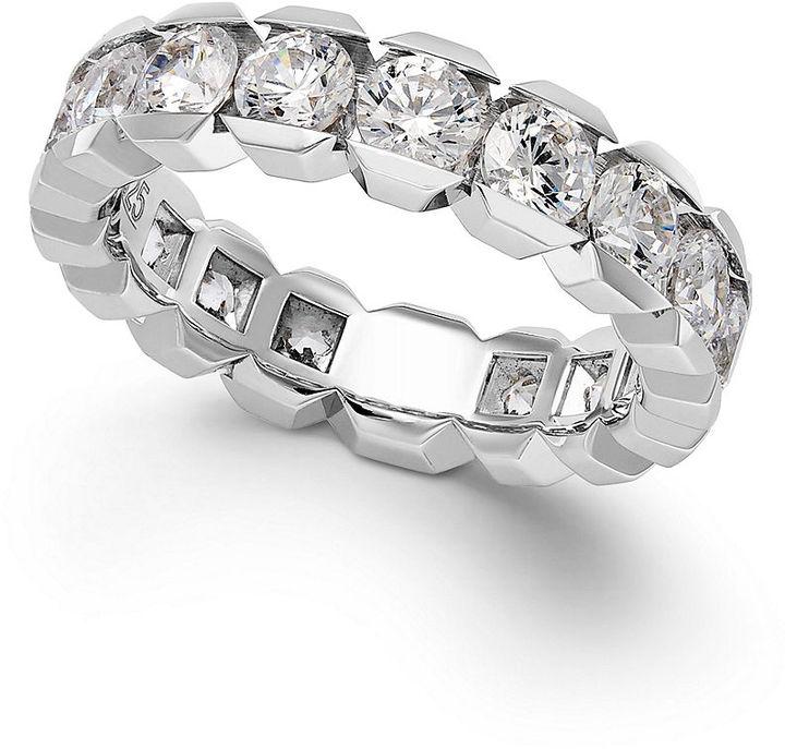 Wedding - Diamond Box Eternity Band in 14k White Gold (3 ct. t.w.)