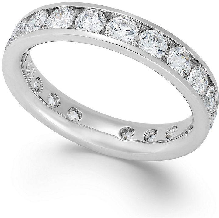Mariage - Diamond Channel Eternity Band in 14k White Gold (2 ct. t.w.)
