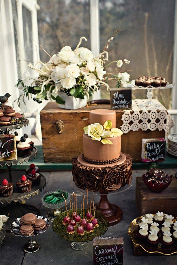 Mariage - Weddings-Dessert Table