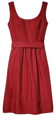 Mariage - TEVOLIOTM Women's Taffeta Scoop Neck Bridesmaid Dress with Removable Sash - Limited Availability