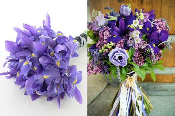 Wedding - Friday Flowers: Irises